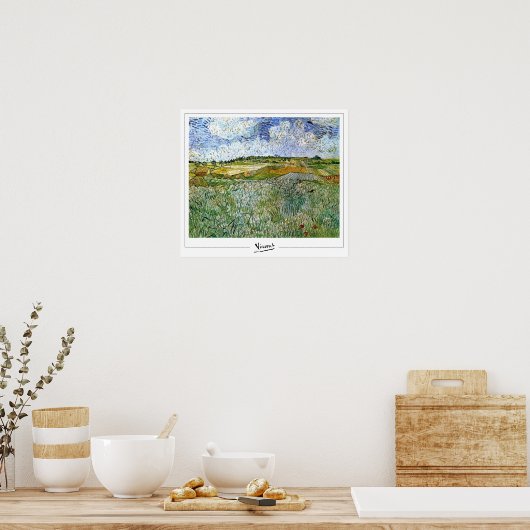 Poster d'art Vincent Van Gogh Zedign #531 (Cuisine)