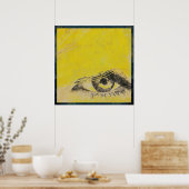 Poster d'art vintage Retro Glamor Eye Pop (Cuisine)