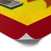 Poster d'art Vintage voyage de Toronto Canada (Coin)