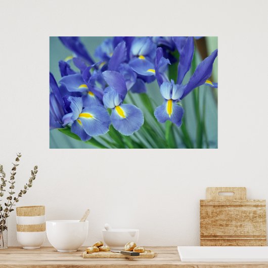 Poster d'art violet Iris (Cuisine)