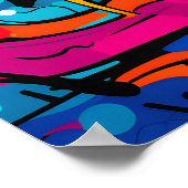 Poster d'art volleyball (Coin)