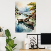 Poster d'art Wabi-Sabi (Bureau à domicile)