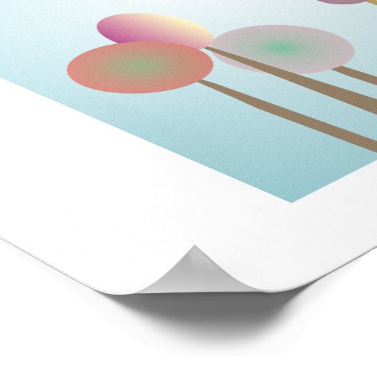 Poster d'art Whimsical Nonnes "Soaring Nun" (Coin)