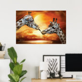 Poster d'art Wild Kisses (Bureau à domicile)