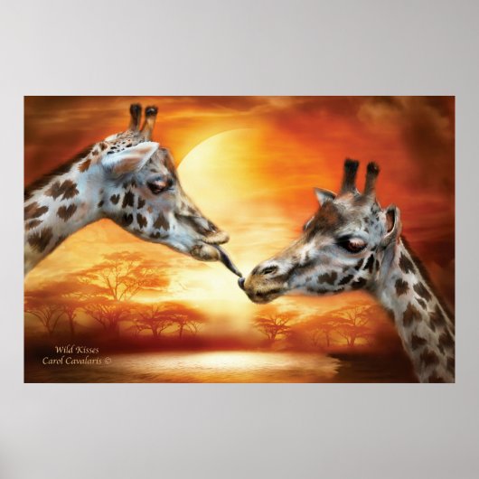 Poster d'art Wild Kisses (Devant)