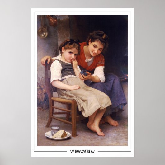 Poster d'art William-Adolphe Bouguereau Zedign #13 (Devant)