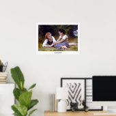 Poster d'art William-Adolphe Bouguereau Zedign #15 (Bureau à domicile)
