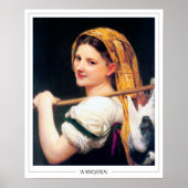 Poster d'art William-Adolphe Bouguereau Zedign #16 (Devant)