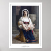 Poster d'art William-Adolphe Bouguereau Zedign #17 (Devant)