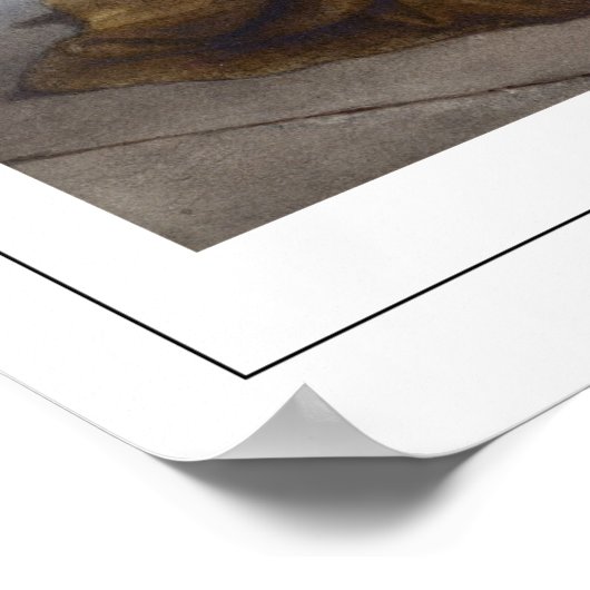 Poster d'art William-Adolphe Bouguereau Zedign #17 (Coin)