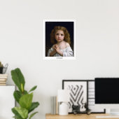 Poster d'art William-Adolphe Bouguereau Zedign #18 (Bureau à domicile)