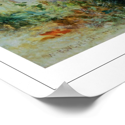 Poster d'art William-Adolphe Bouguereau Zedign #19 (Coin)