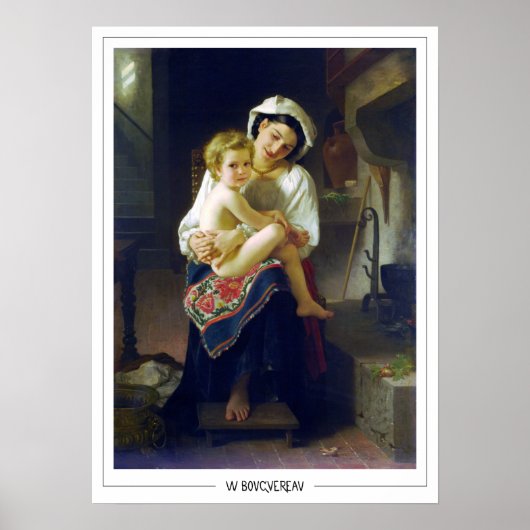 Poster d'art William-Adolphe Bouguereau Zedign #21 (Devant)