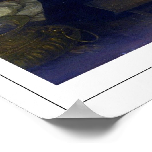 Poster d'art William-Adolphe Bouguereau Zedign #21 (Coin)