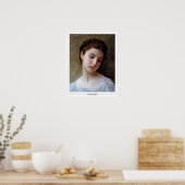 Poster d'art William-Adolphe Bouguereau Zedign #24 (Cuisine)
