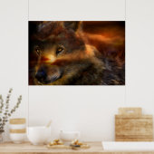Poster d'art WolfLand/Imprimer (Cuisine)