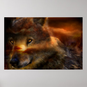 Poster d'art WolfLand/Imprimer