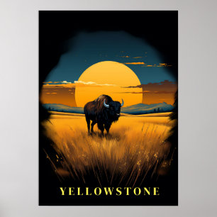 Poster d'art Yellowstone