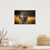 Poster d'art Yellowstone (Cuisine)