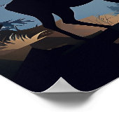 Poster d'art Yellowstone (Coin)