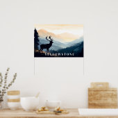 Poster d'art Yellowstone (Cuisine)