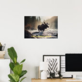 Poster d'art Yellowstone (Bureau à domicile)