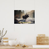 Poster d'art Yellowstone (Cuisine)