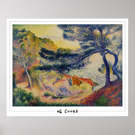 Poster d'art Zedign de Henri-Edmond Cross #8 (Devant)