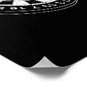 Poster Dartboard Bulls Joueur de fléchettes pour oeil (Coin)