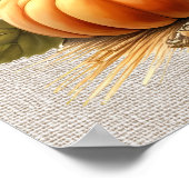 Poster d'artisanat Citrouille d'automne (Coin)