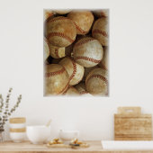 Poster d'artisanat de baseball (Cuisine)