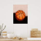 Poster d'artisanat de basket-ball (Cuisine)