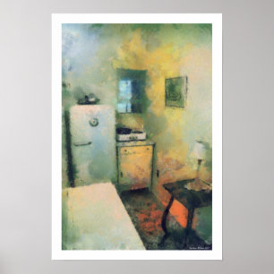 Poster d'artisanat de cuisine vintage