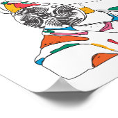 Poster d'artisanat de filles africaines (Coin)