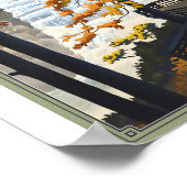 Poster d'artisanat du Parc national de la vallée d (Coin)