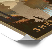 Poster d'artisanat du Parc national de Shenandoah (Coin)