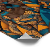 Poster d'artisanat féminin africain (Coin)