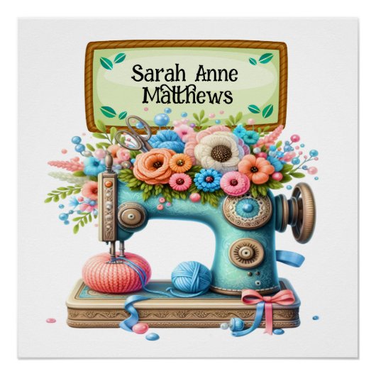 Poster d'artisanat tricot Crochet (Devant)