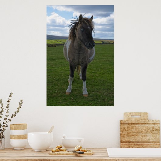 Poster Dartmoor bleu (Cuisine)