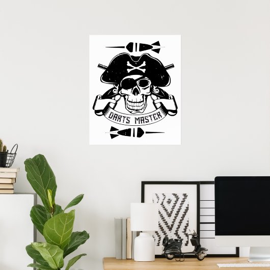 Poster Darts - Darts Master Skull (Bureau à domicile)