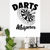 Poster Darts Whisper (Bureau à domicile)