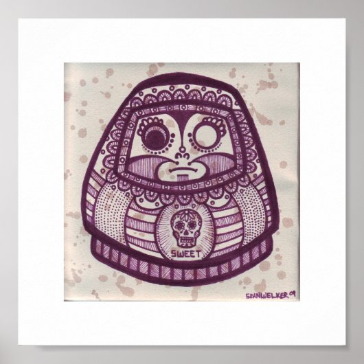 Poster Daruma 04 (Devant)