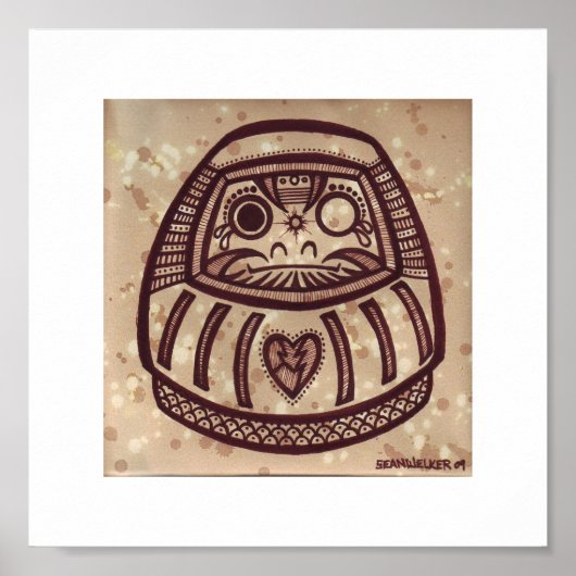 Poster Daruma 07 (Devant)