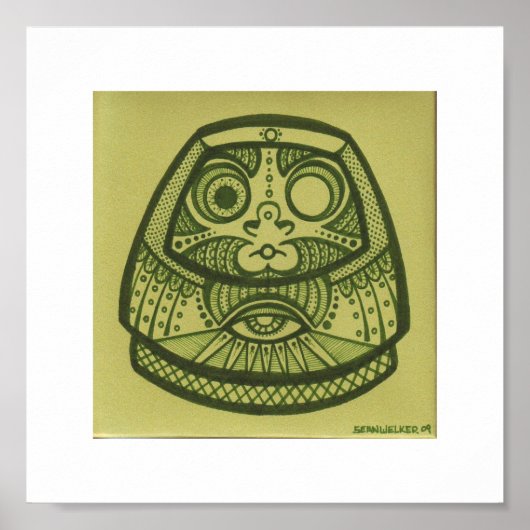 Poster Daruma 10 (Devant)