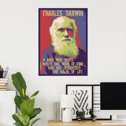 Poster Darwin 1 (Bureau à domicile)