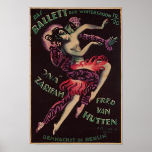 Poster Das Ballett (Le Ballet), Josef Fenneker