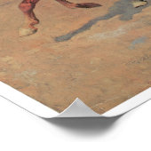 Poster Dash pour le bois, 1889 Frederic Remington (Coin)