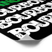 Poster Dasher Dancer Prancer &amp; Bourbon Christmas Funn (Coin)