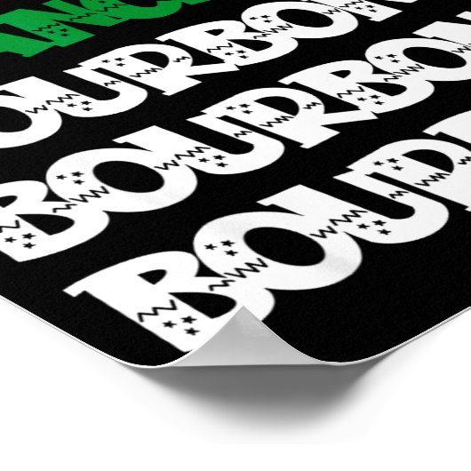 Poster Dasher Dancer Prancer &amp; Bourbon Christmas Funn (Coin)