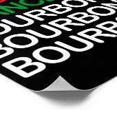 Poster Dasher Dancer Prancer Bourbon Christmas Funny Holi (Coin)